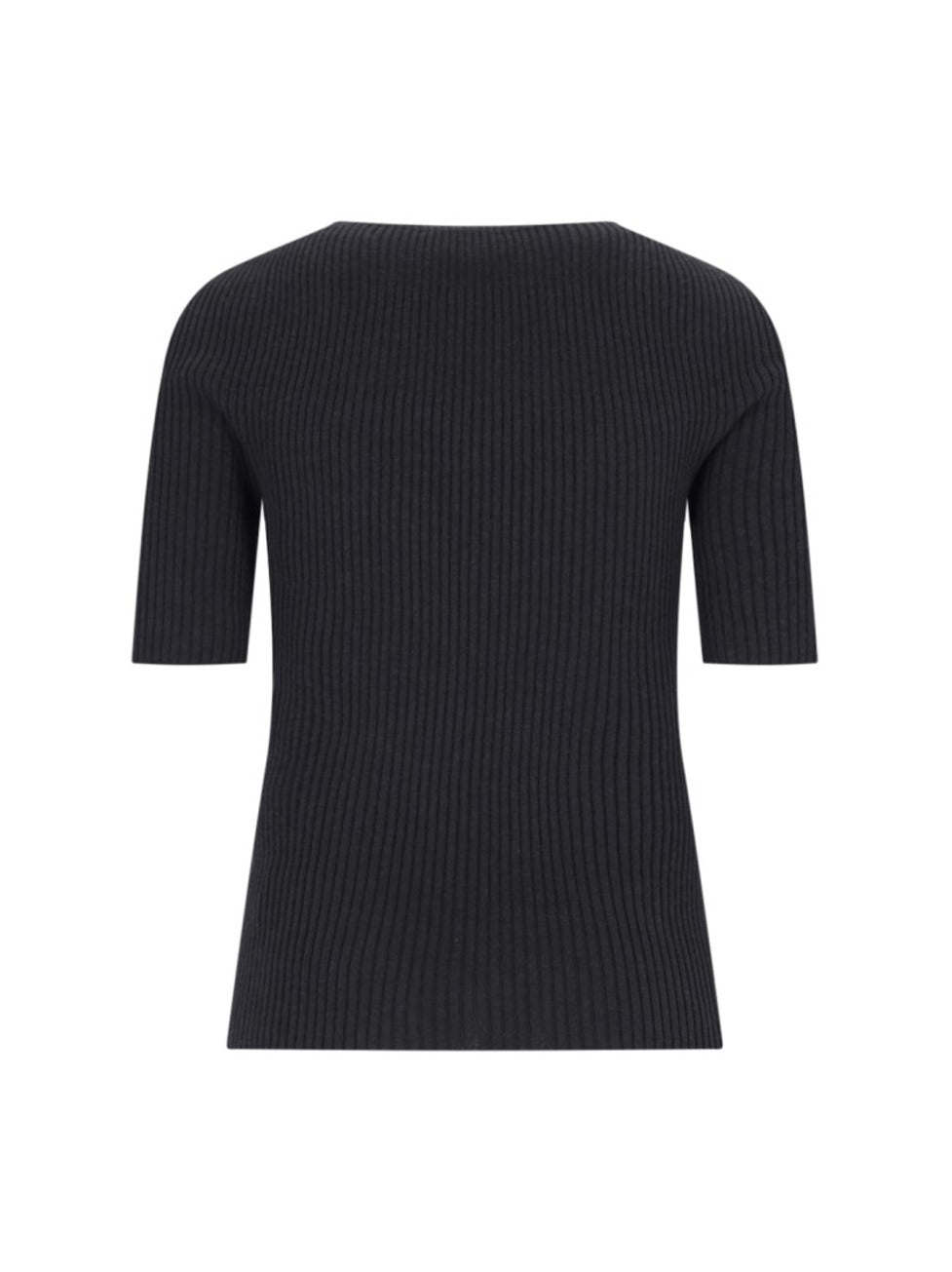 Solar Light Logo Sweater In Black