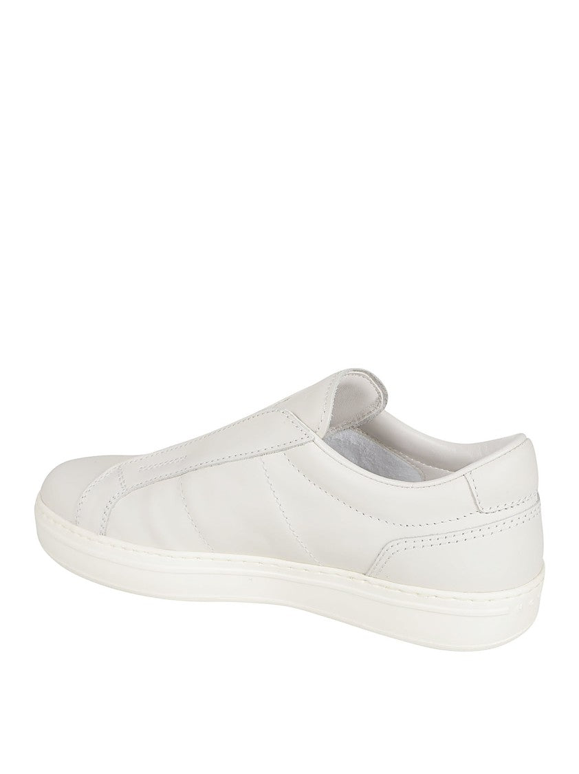 Retro-Inspired Sneakers With Smooth Calfskin Upper