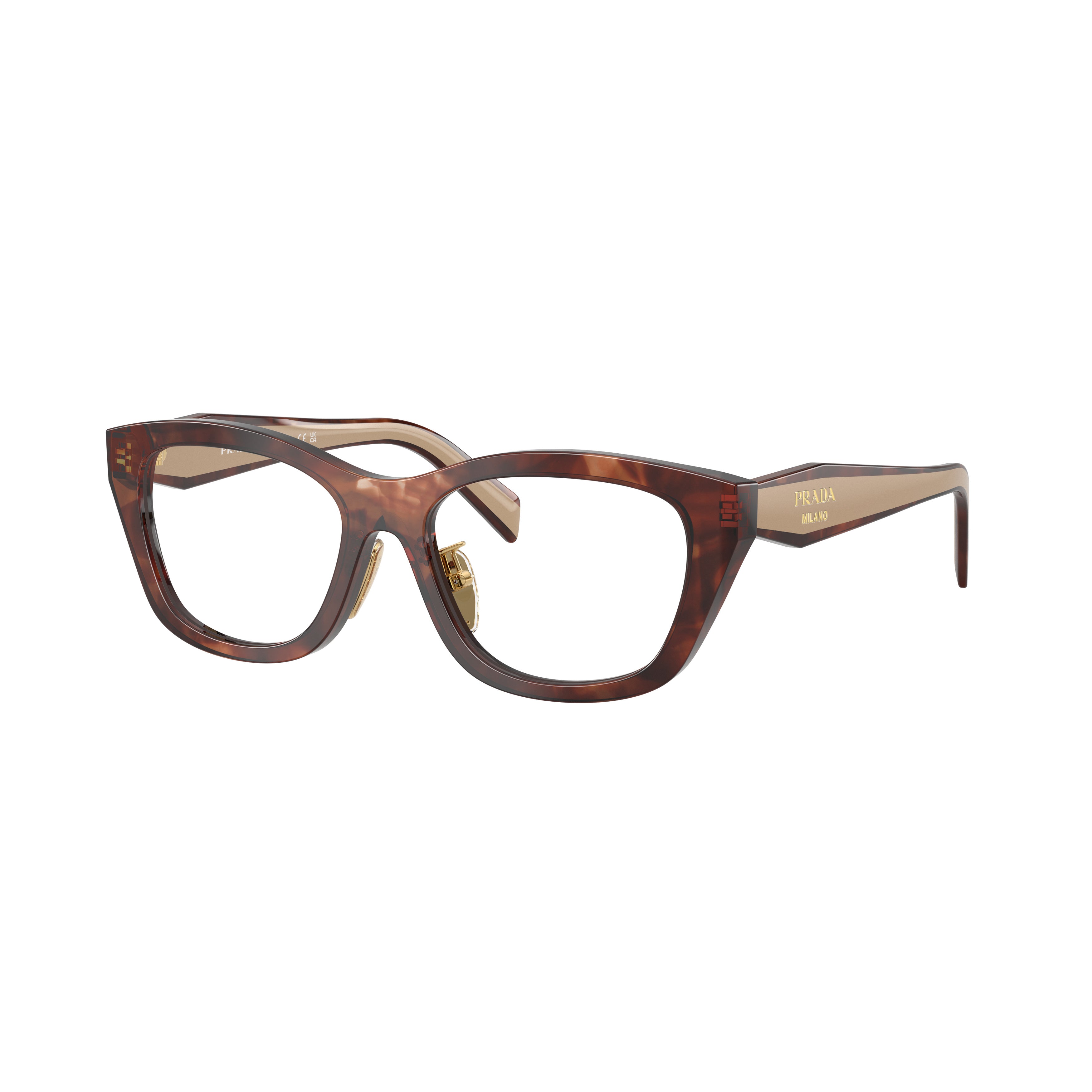 0pr D11vd Oversized Square Frame Acetate Sunglasses