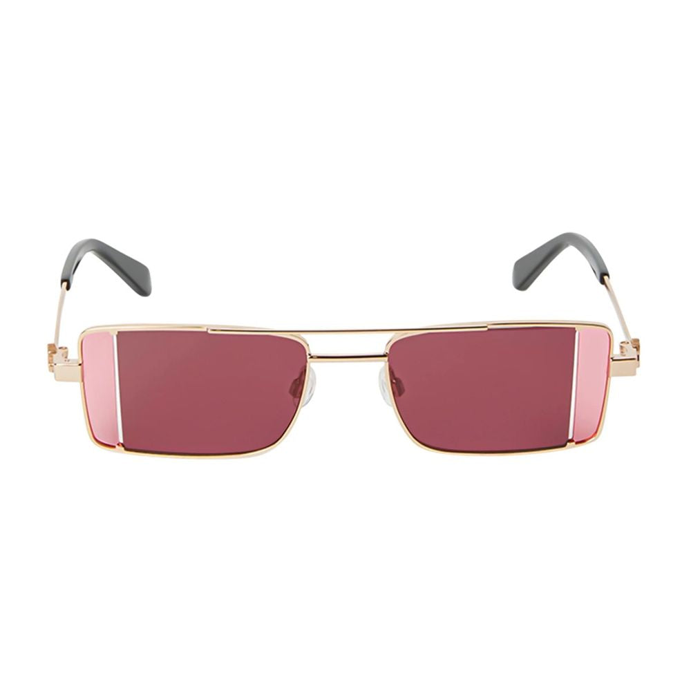 Oeri14A Cortez Rectangular Gold-Tone Sunglasses