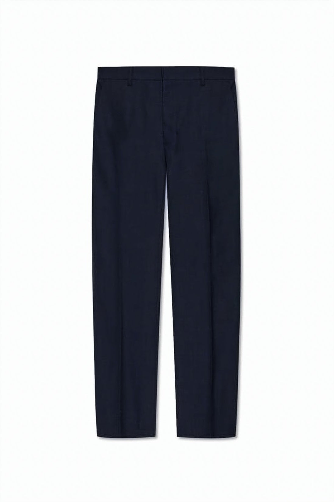 Straight-Leg Suit Pants With Classic Waistband