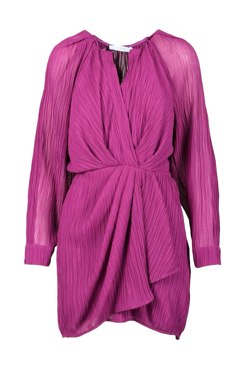 Short Dress Voile - Fuchsia