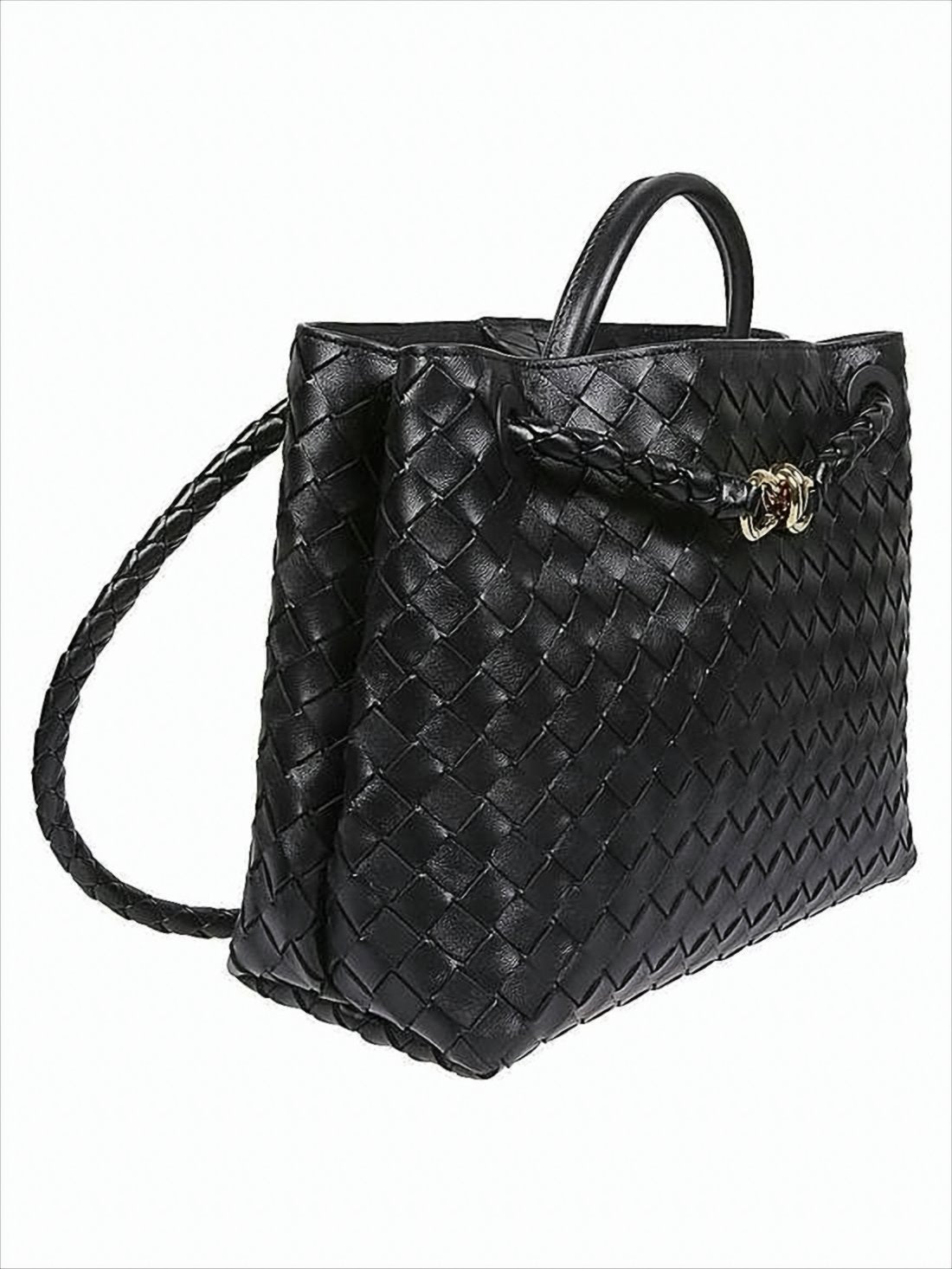 Woven Lambskin Tote Bag