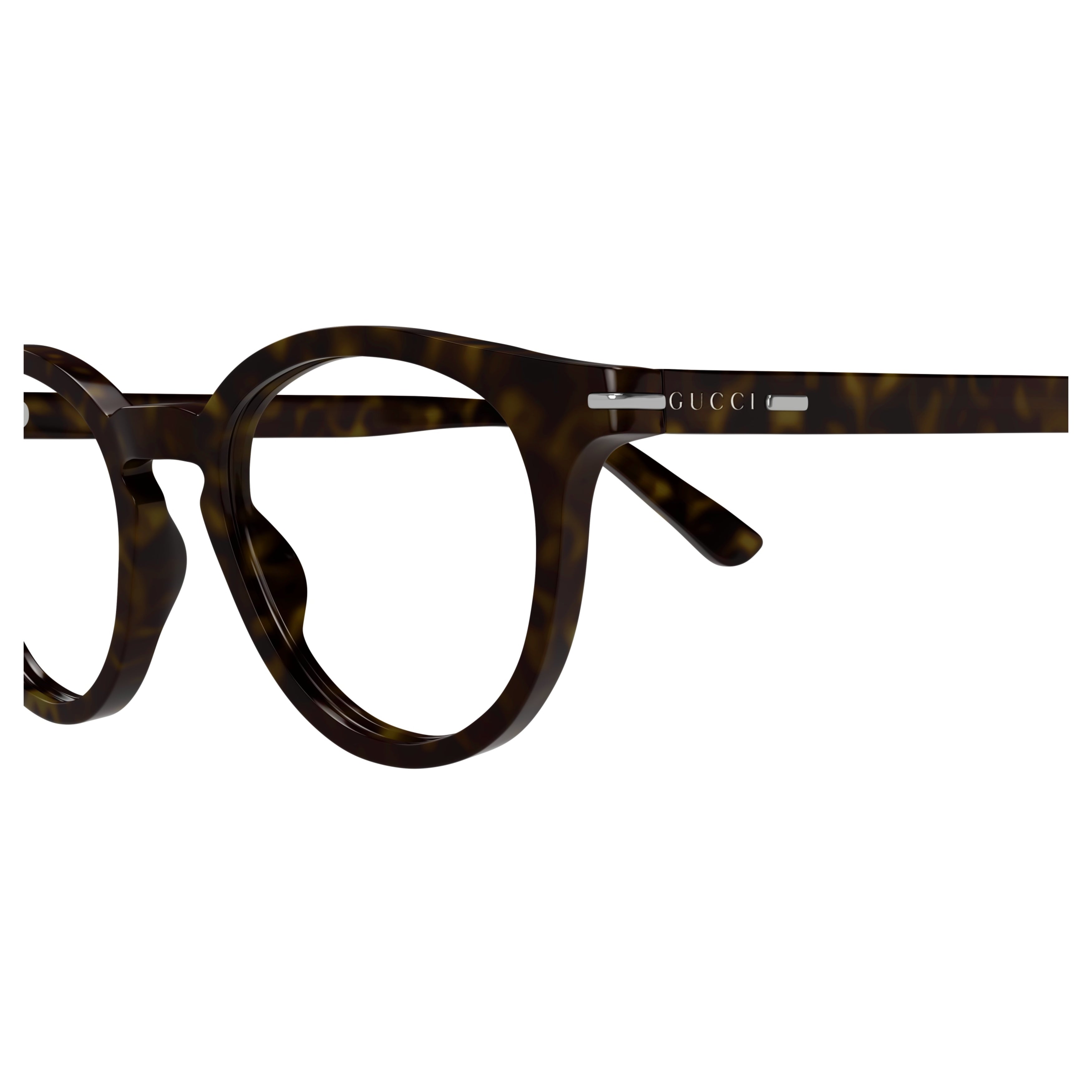 Gg1727o Classic Round Tortoiseshell Eyeglasses
