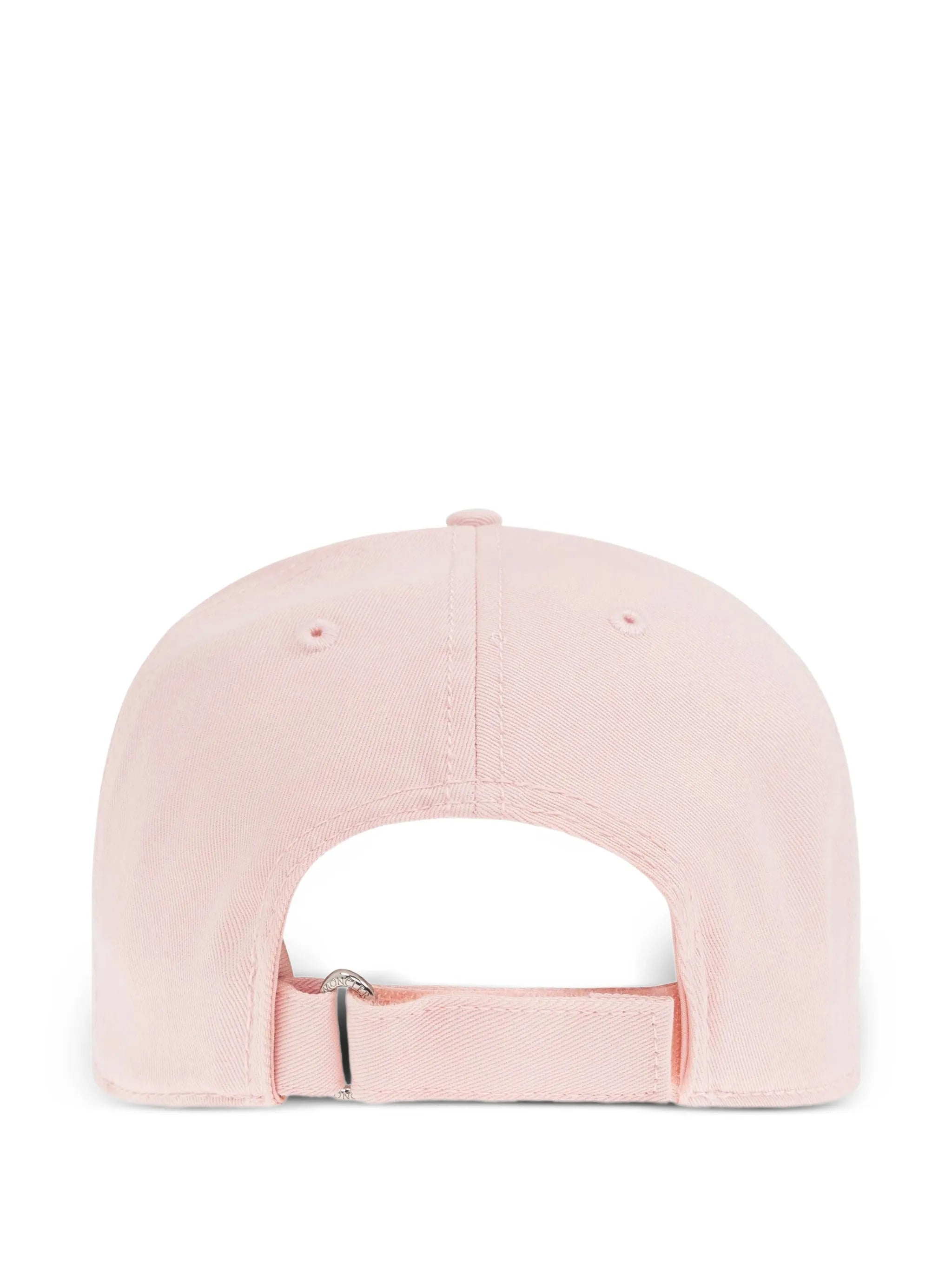 Pink Embroidered Logo Baseball Cap