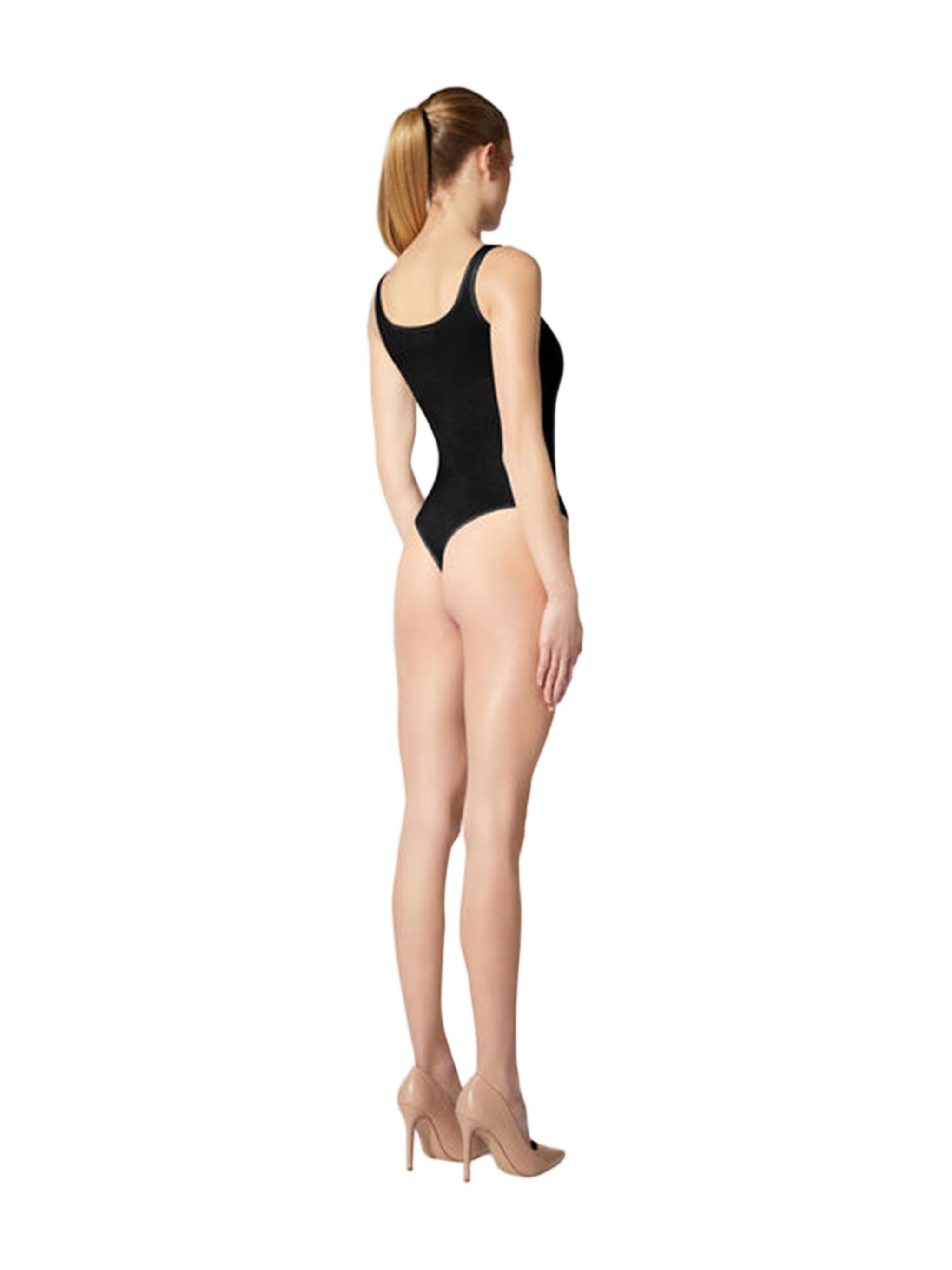 Jamaika String Body Fitted Cotton Bodysuit