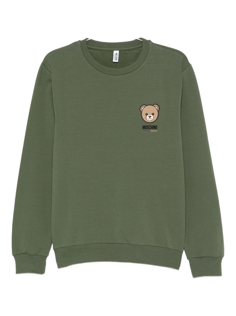 Signature Teddy Bear Motif Knitwear Sweatshirt