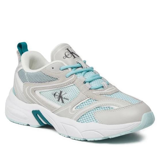 Crisp White Sneakers with Modern Silhouette