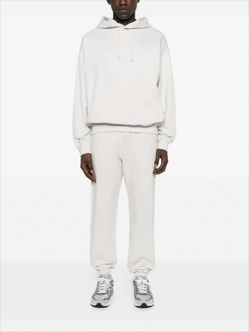 Relaxed Fit Cotton-Blend Jogger Pants with Subtle Logo