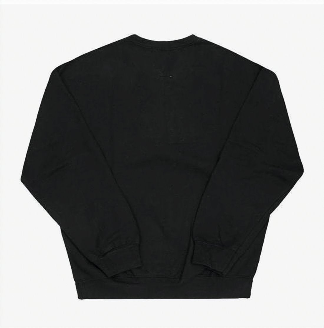 Long-Sleeved Sweatshirt with Bold Red Embroidery