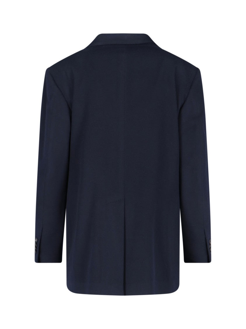 "J Caris" Cashmere Blazer – Navy Blue