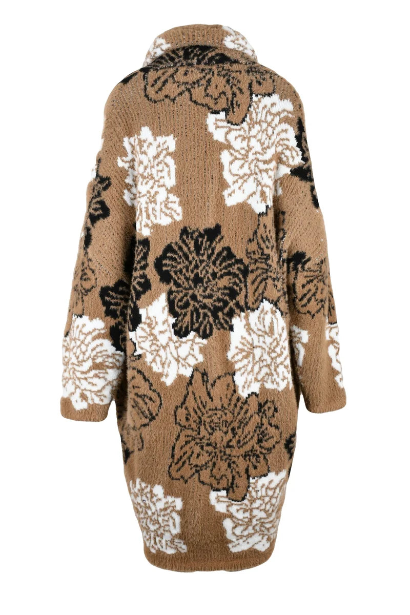 Wool Coat - Beige/Brown