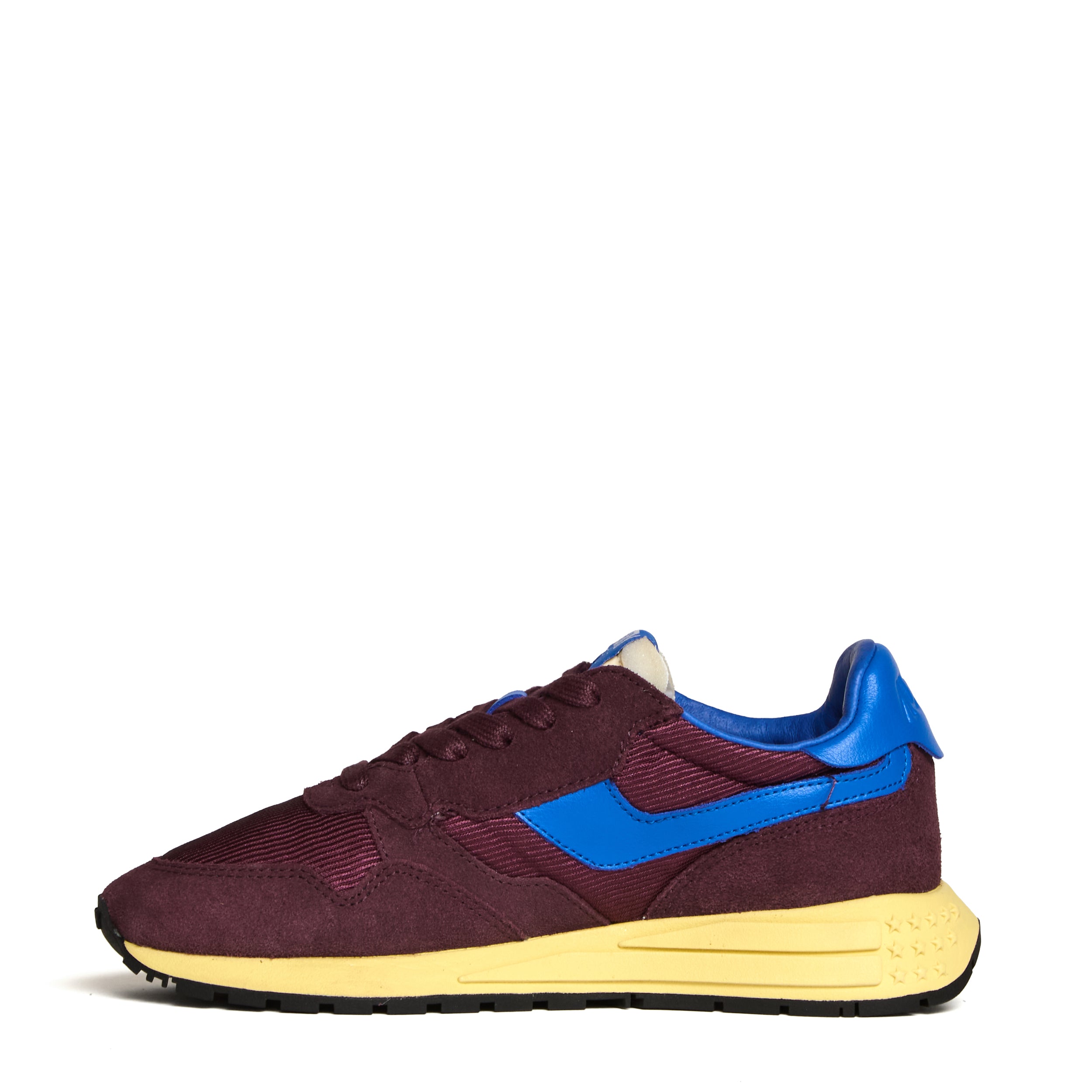 Taupe/Burgundy/Blue Reelwind Low Mesh