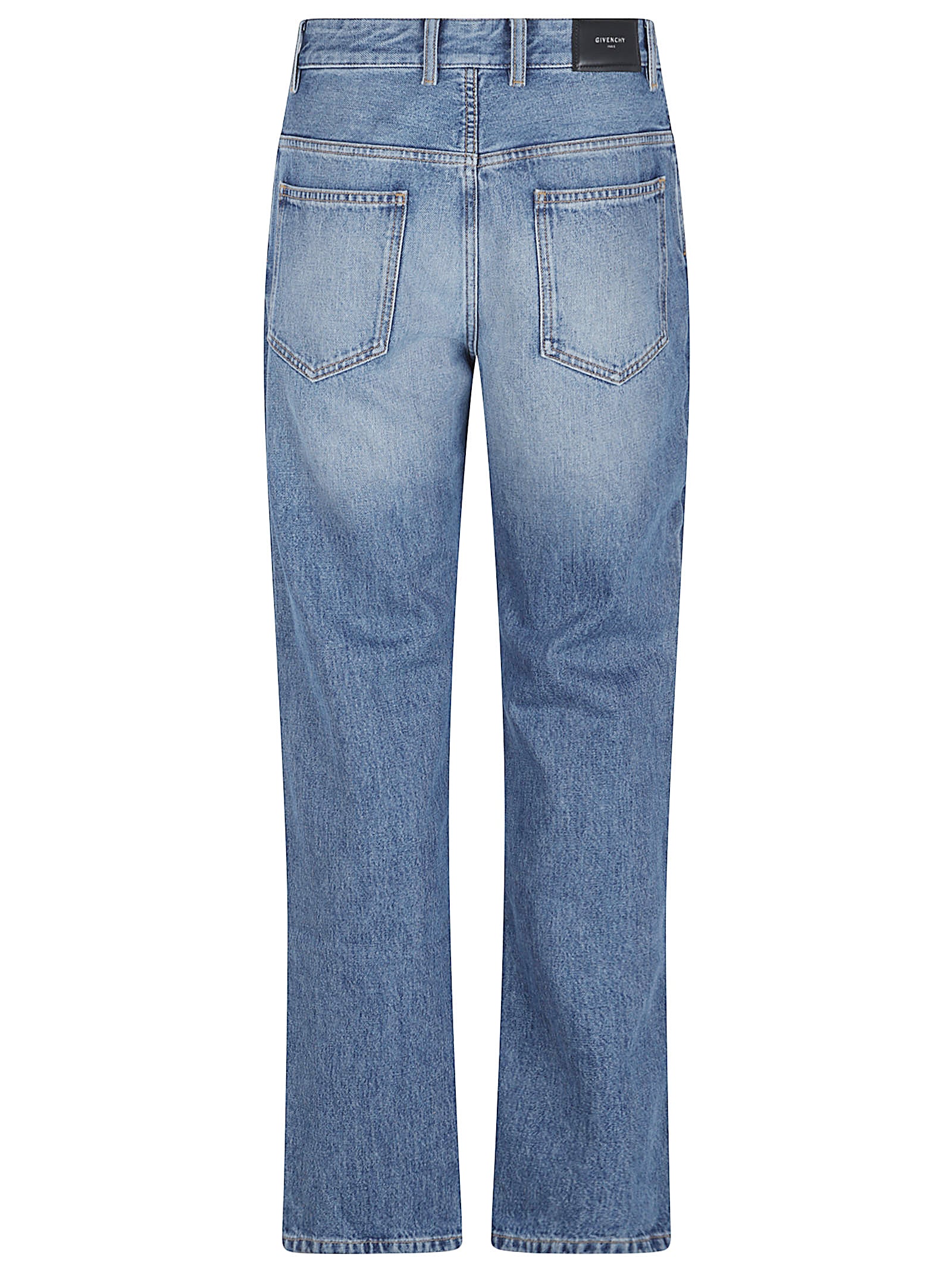 Medium Blue Relaxed Fit Jeans