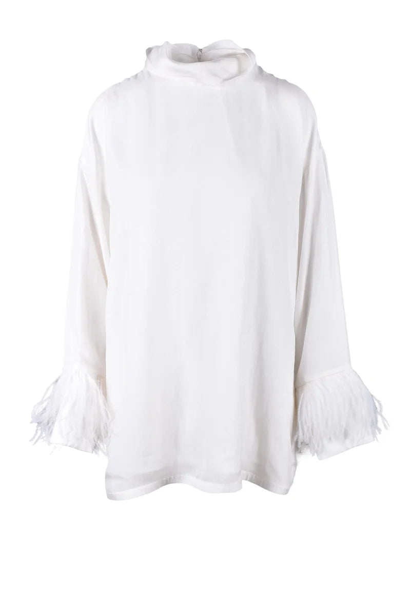 Silk Blouse - White