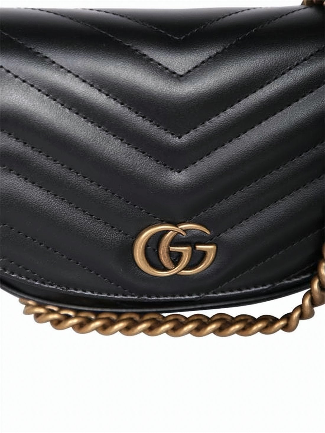 Half-Moon Quilted Crossbody Bag