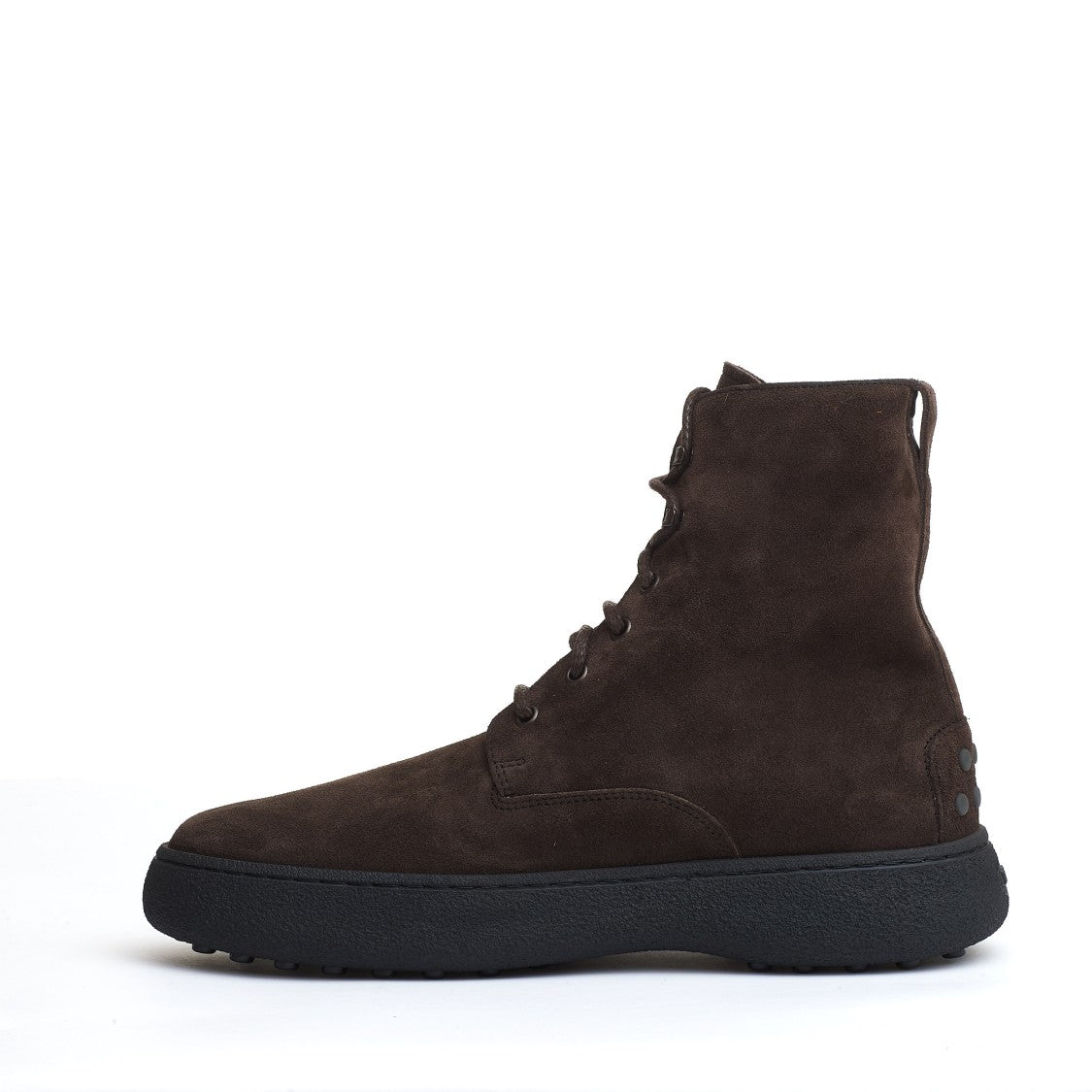 Polish Winter Gommino Suede Dark Brown