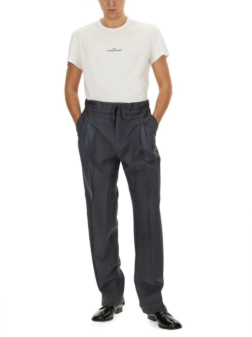 Wool And Mohair Pants