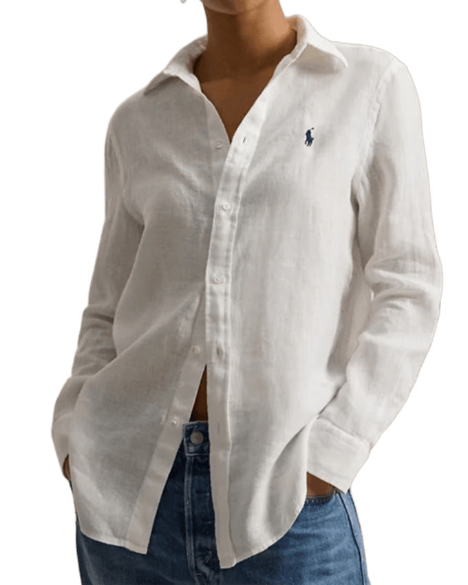 White Linen Shirt