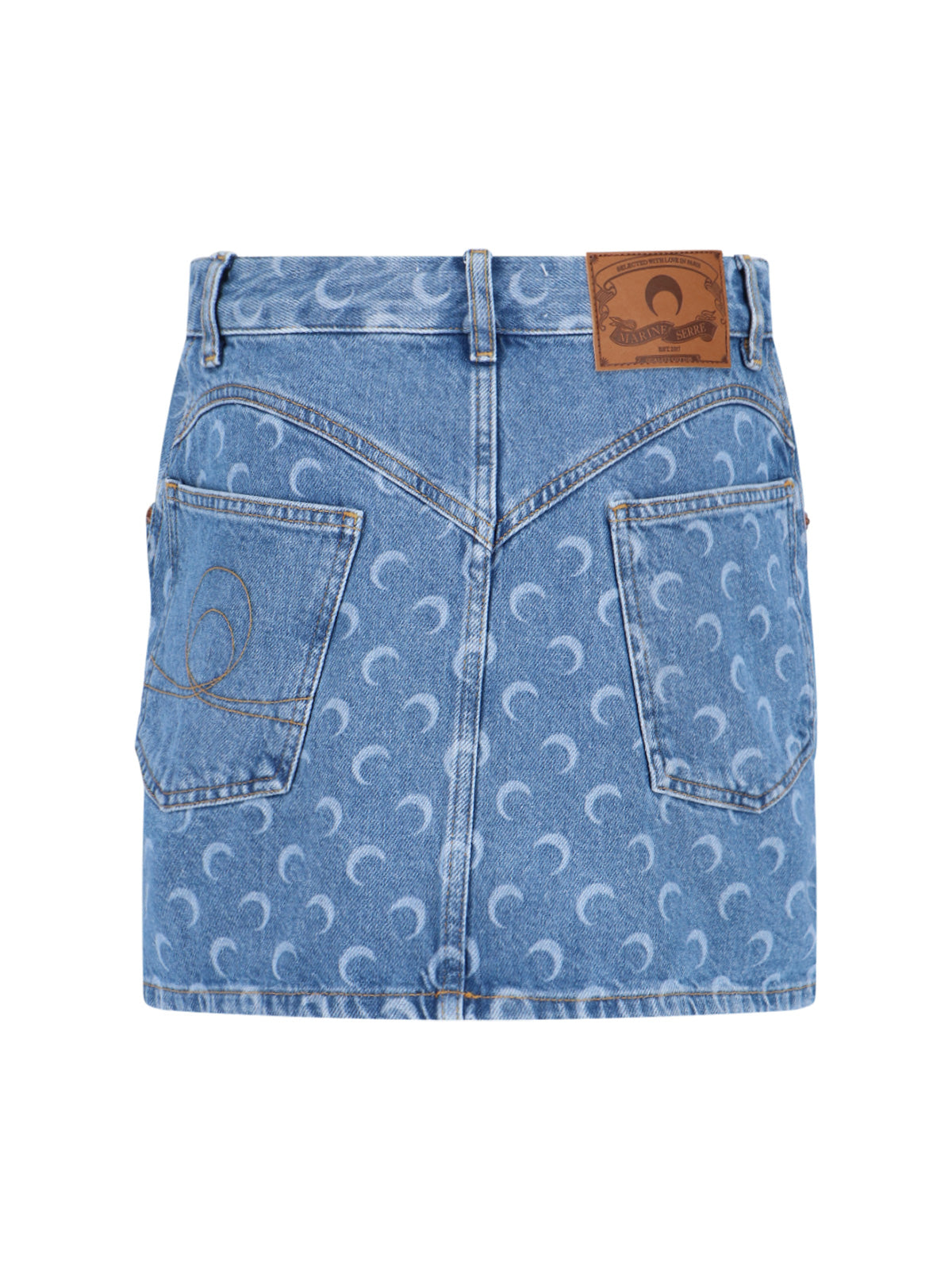 Mini Denim Skirt