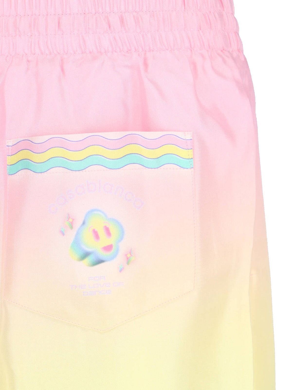 Multicolor For The Love Of Dance Silk Shorts
