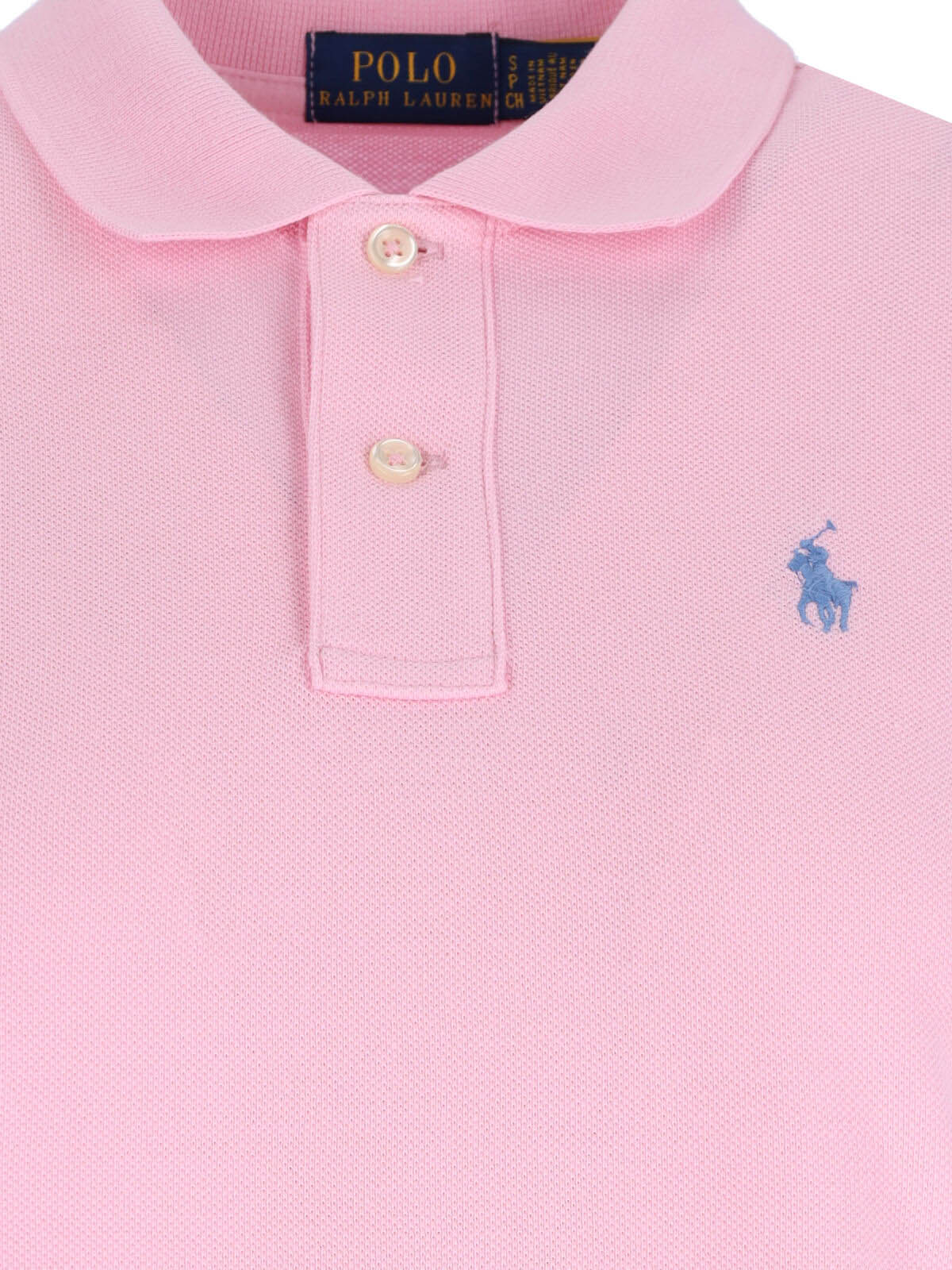 Pink Mini Cotton Polo Dress