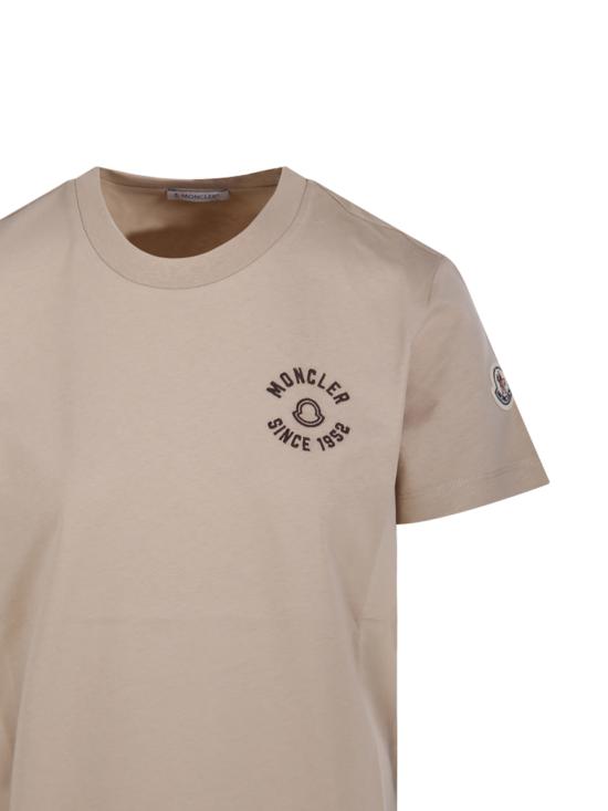 Embroidered Logo Cotton T-Shirt With Relaxed Fit