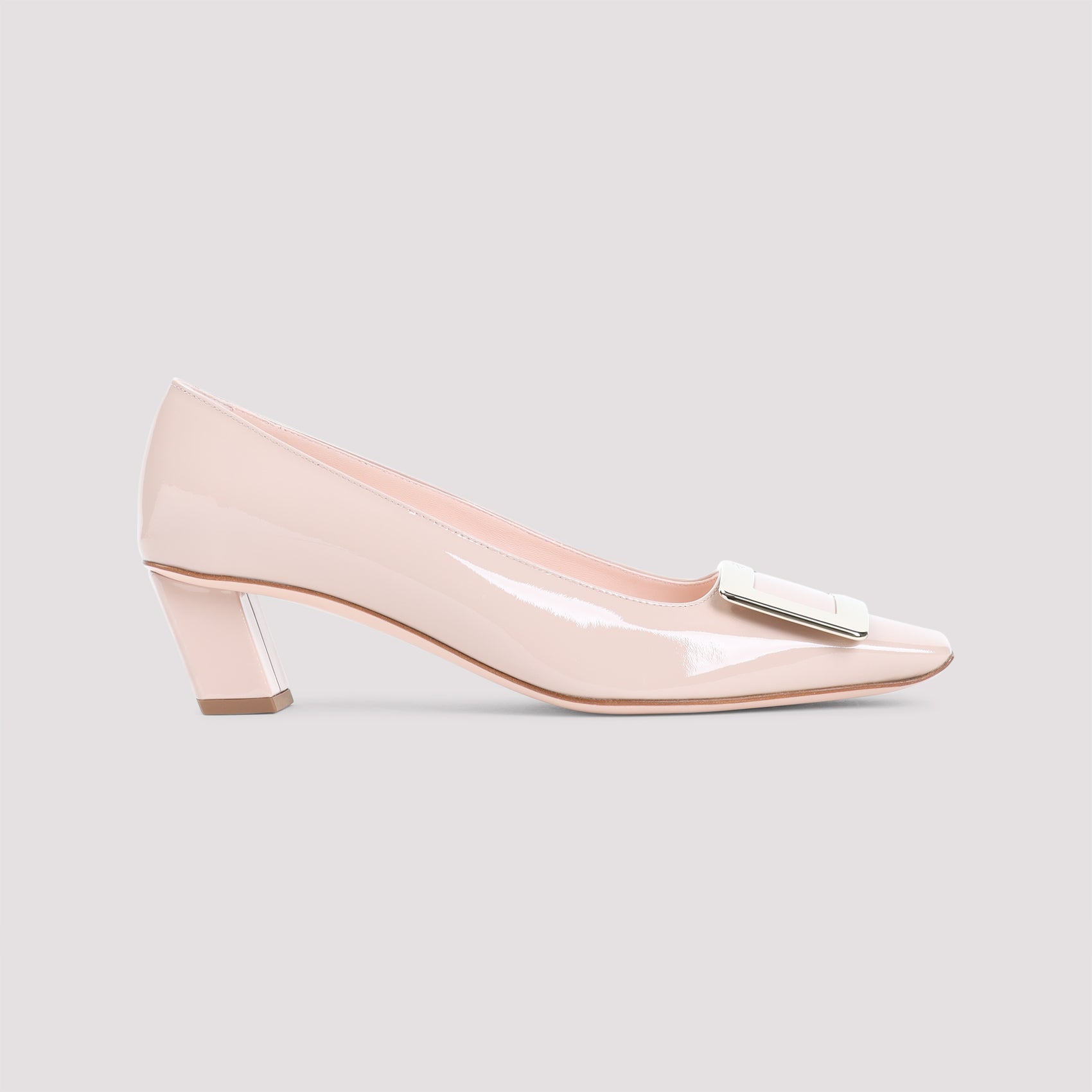 Nude Calf Leather Pumps