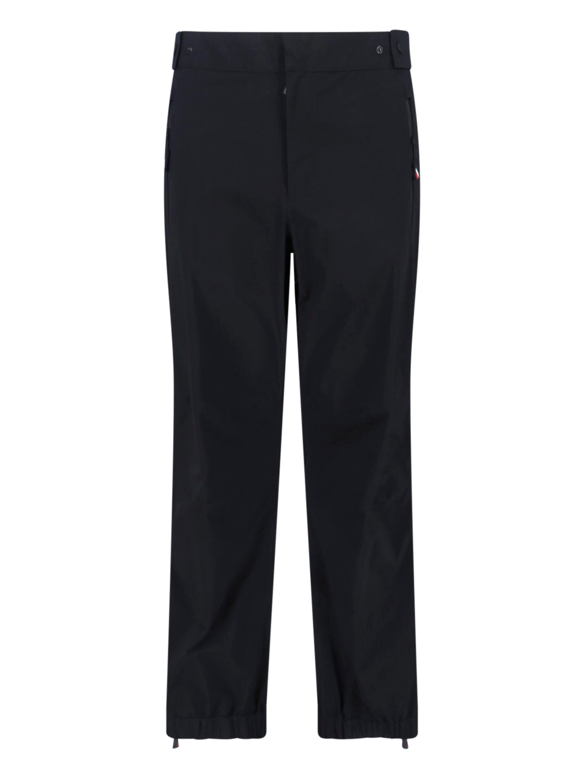 Black Technical Mid-Rise Straight Ski Trousers