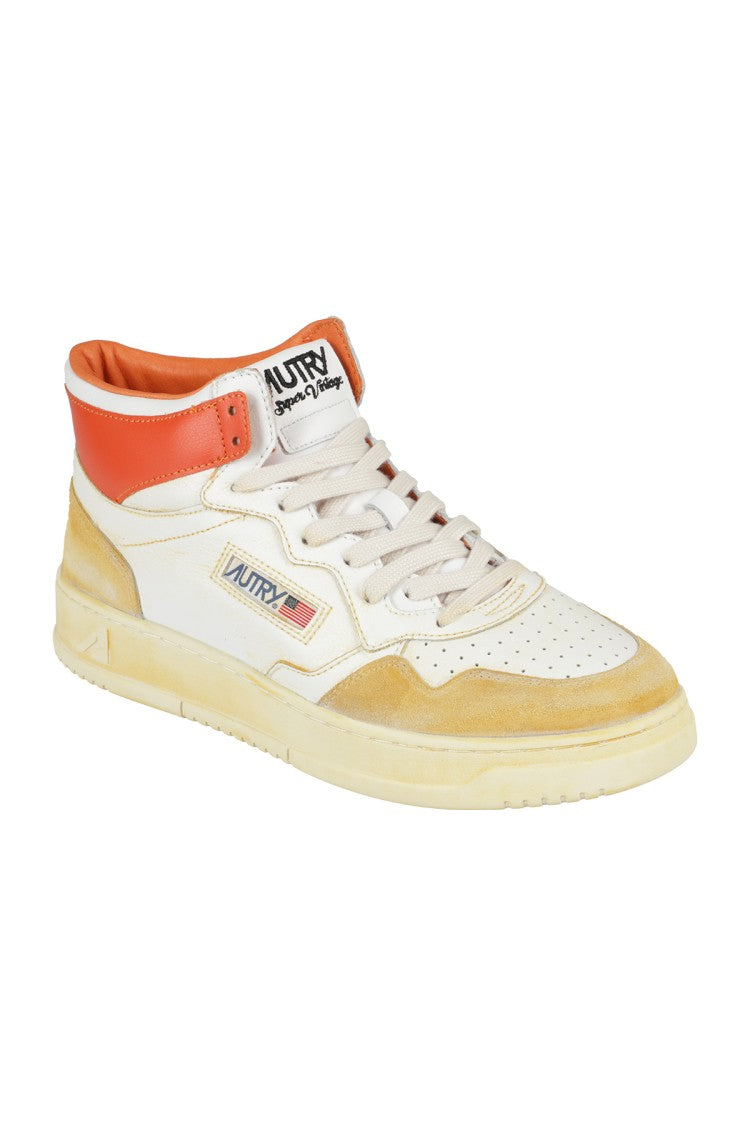 Sup Vint Mid Mad High-Top Sneakers