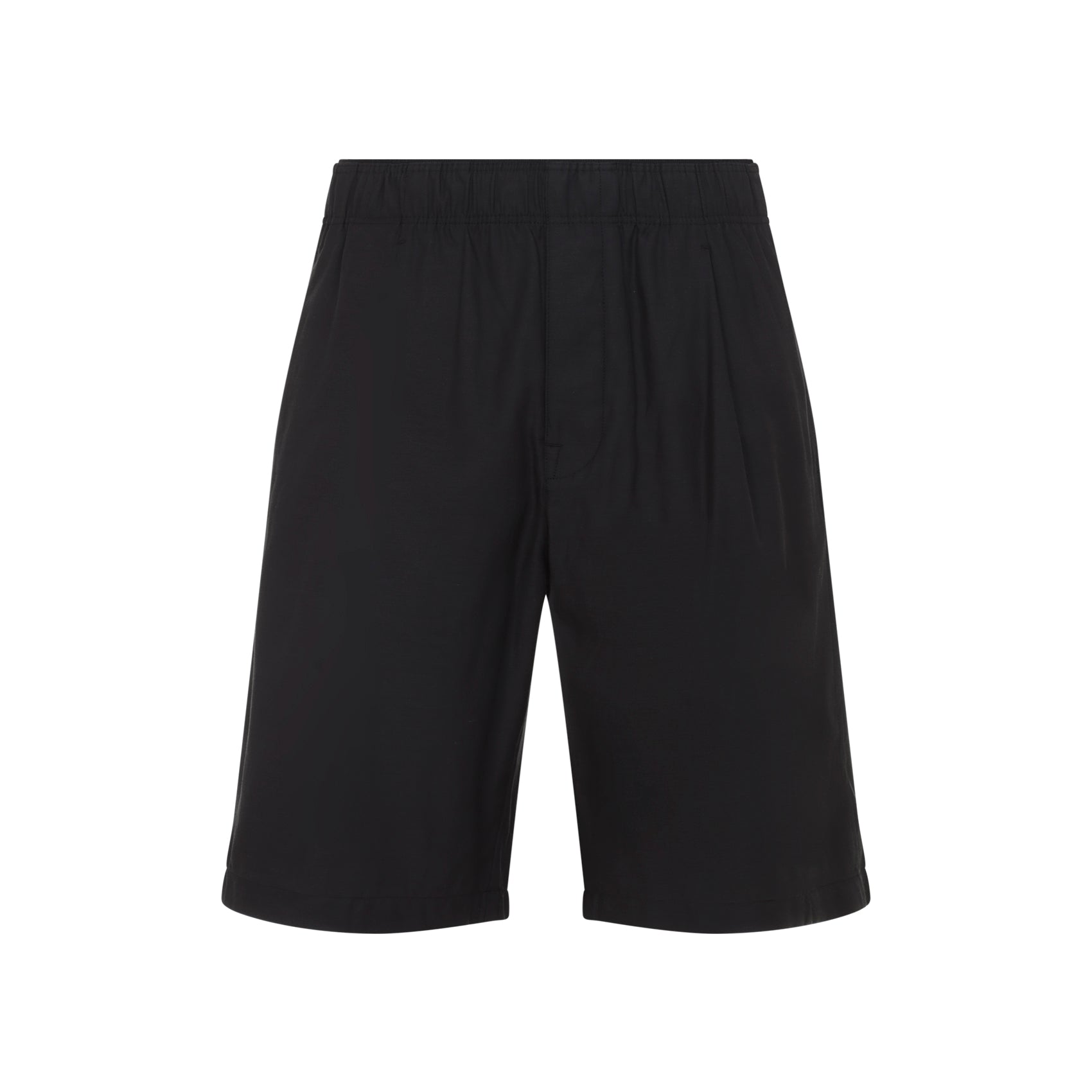 Soft Cupro Blend Modern Fit Bermudas
