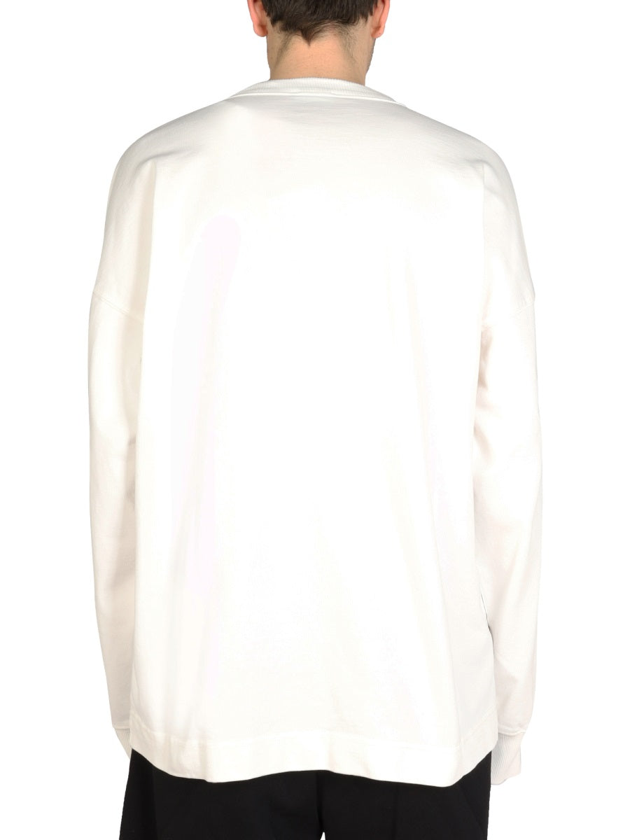 Graphic Logo Patch Sweatshirt