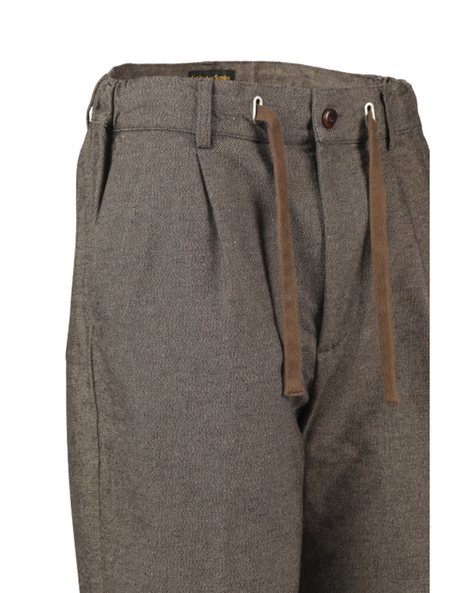 Military-Inspired Tapered Chinos With Garment-Dyed Finish