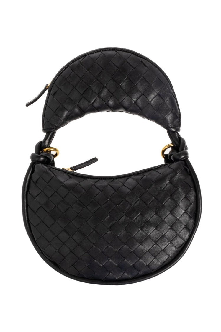 Medium Woven Leather Tote Bag