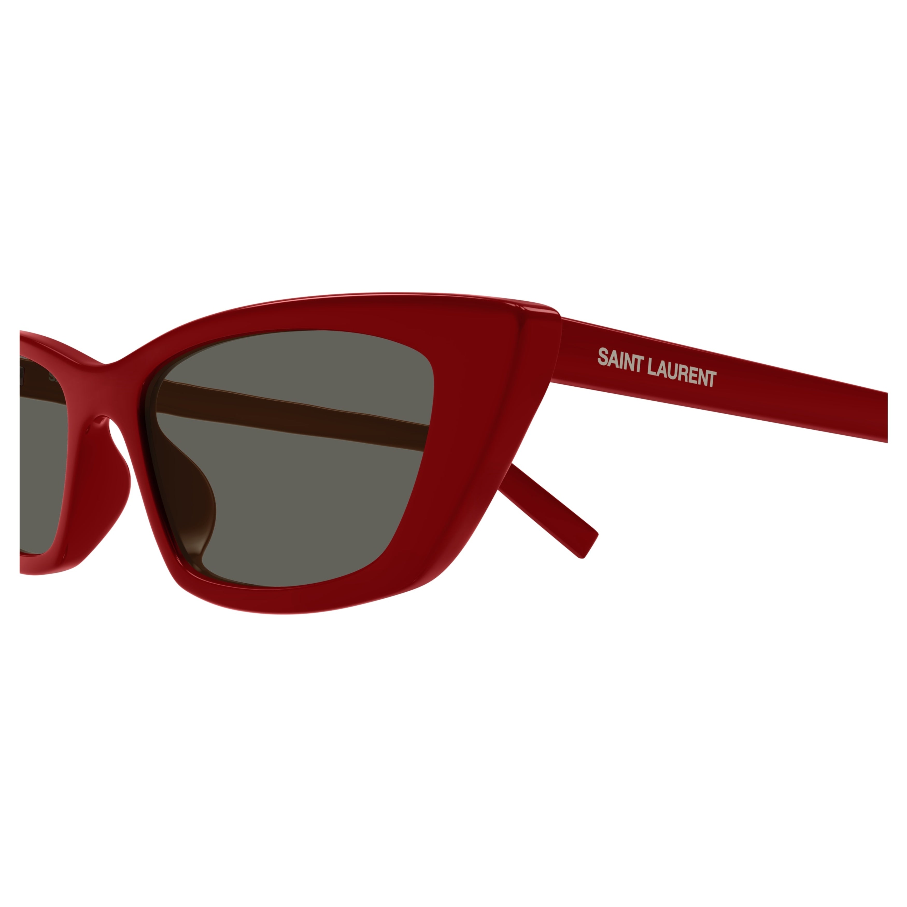 Sl 277 Angular Cat-Eye Red Sunglasses