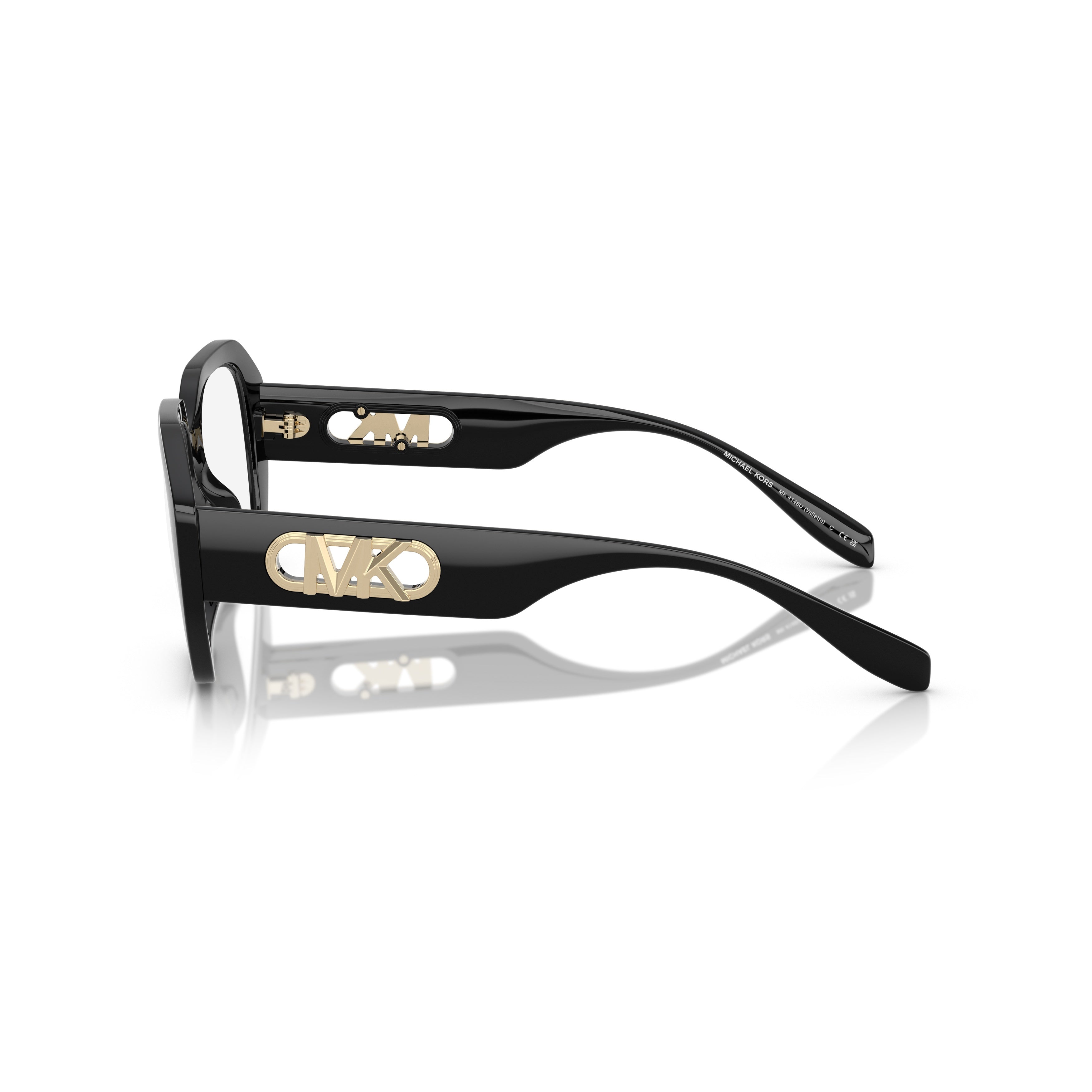 0mk4148u Oversized Square Frame Sunglasses with Gold-tone Accent