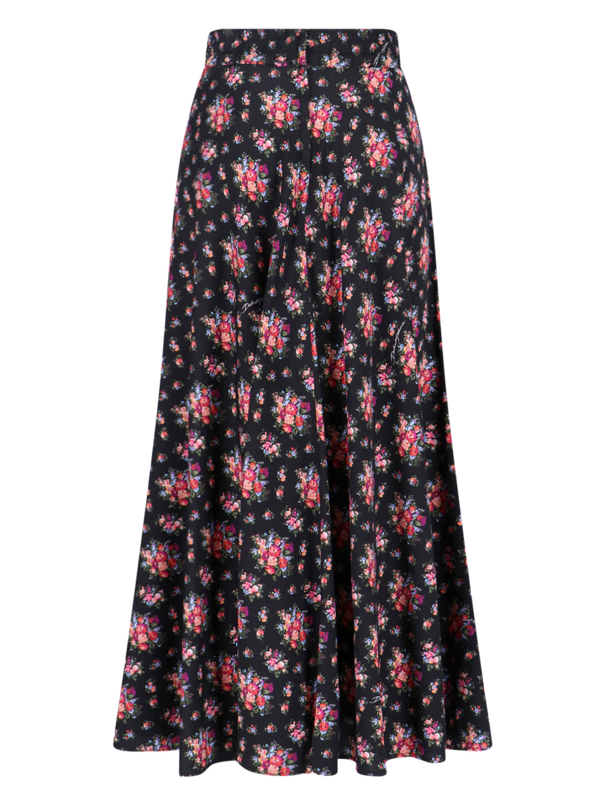 Black Tailored Skirt with Refined Silhouette