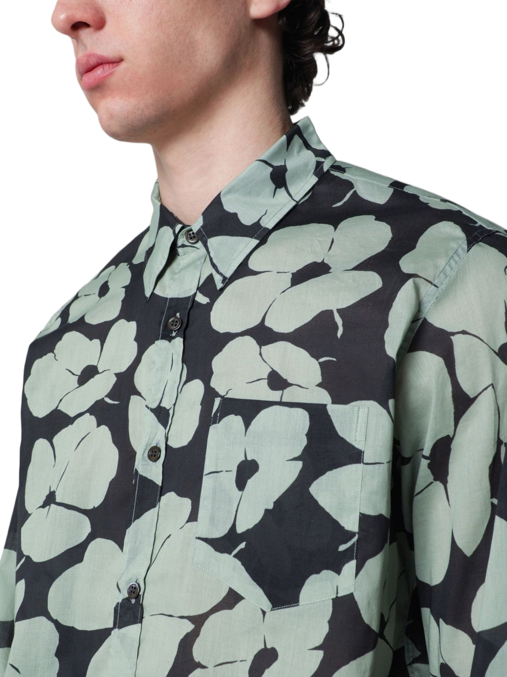 Classic Minimalist Long Sleeve Button Shirt