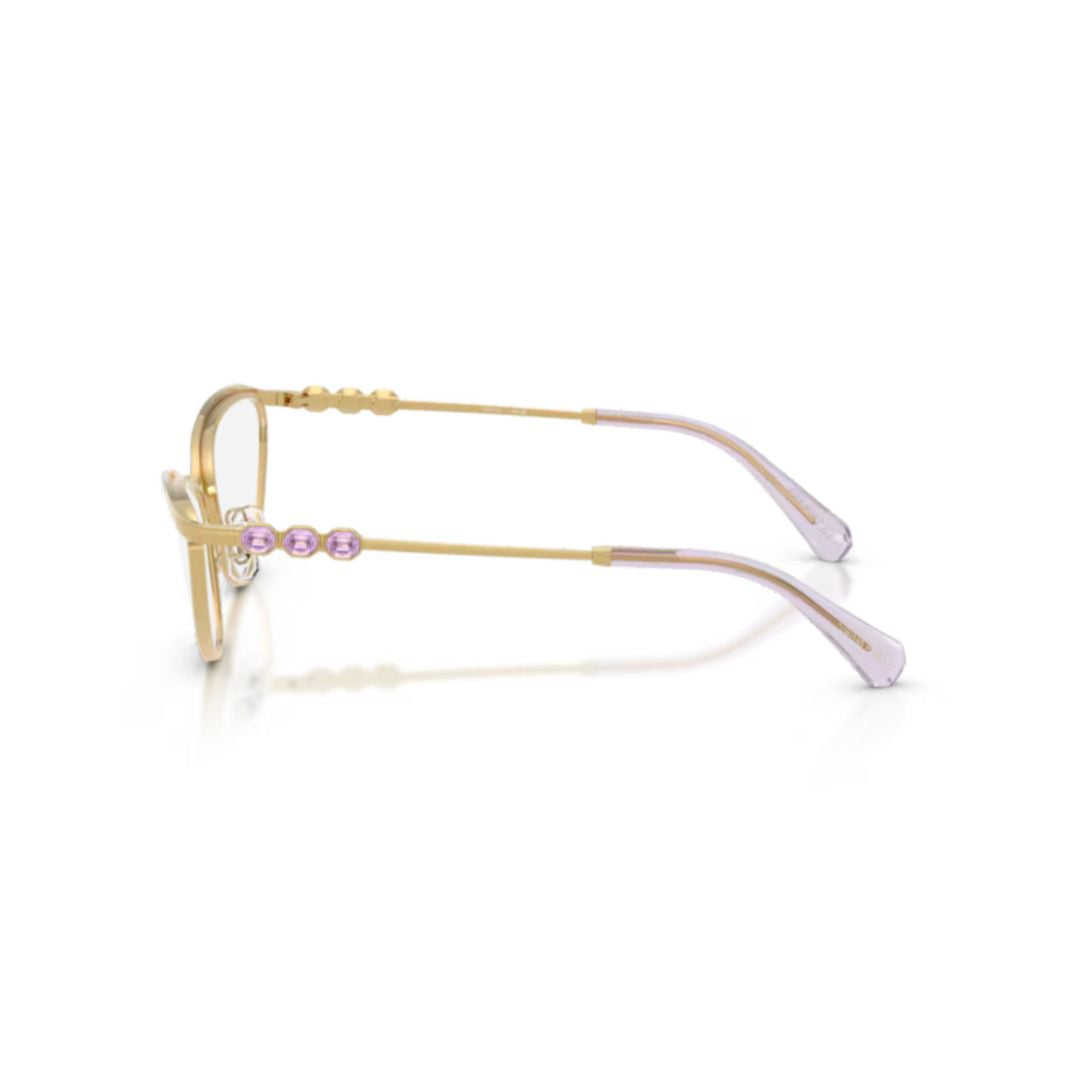 0sk1027 Cat-Eye Metal Frame Eyeglasses