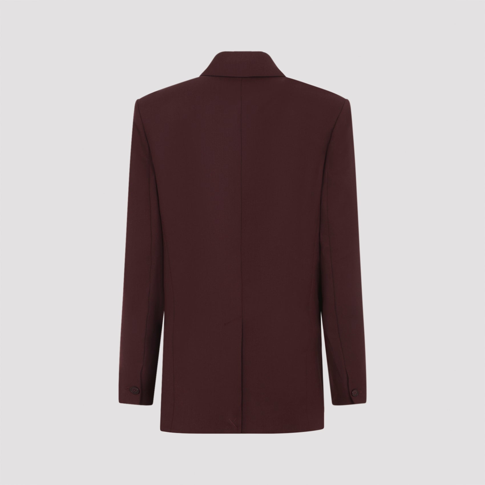 Double-Breasted Blazer with Structured Silhouette