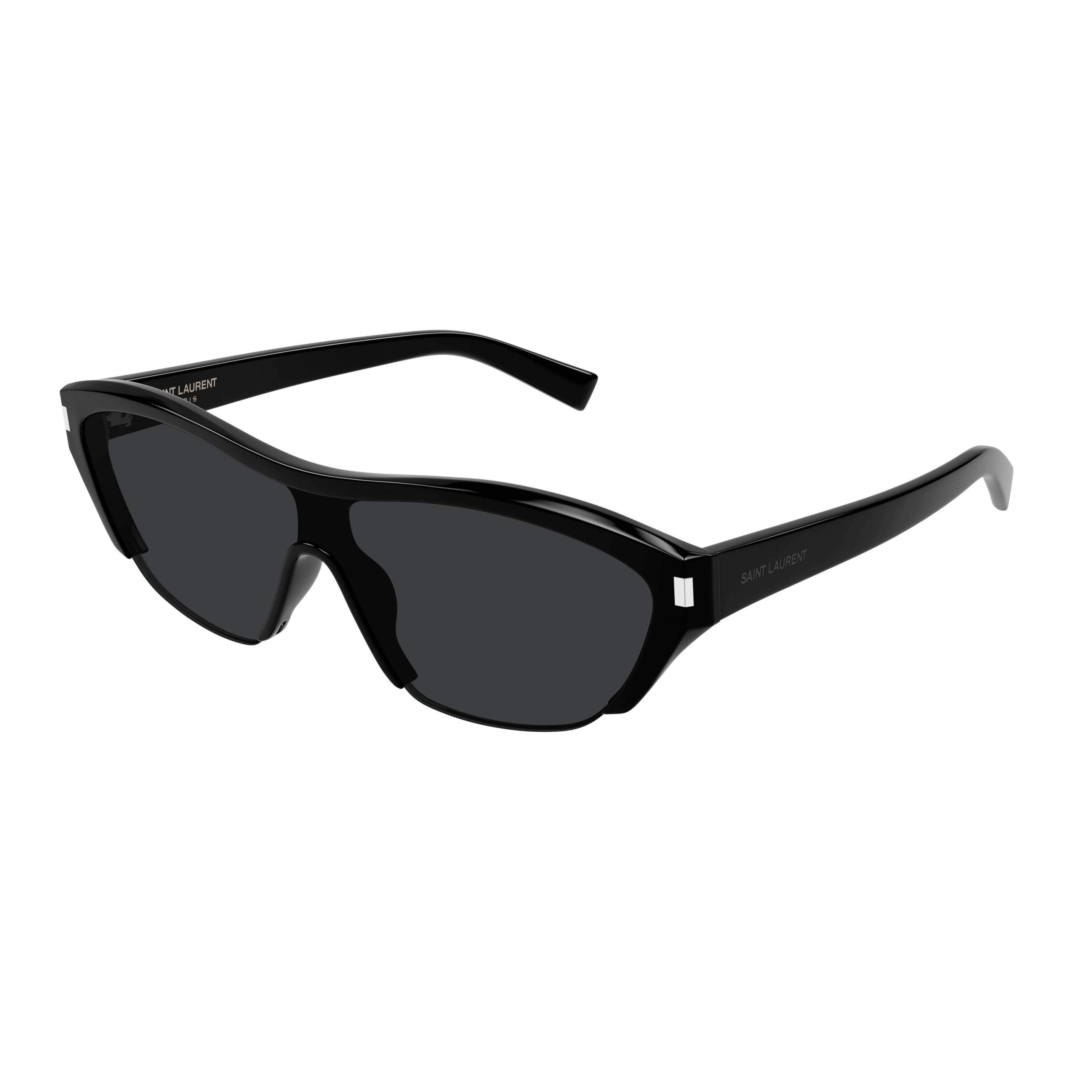 Sl 704 Angular Frame Black Sunglasses