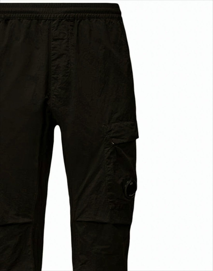 Straight-Fit Cargo Pants with Lens Detail