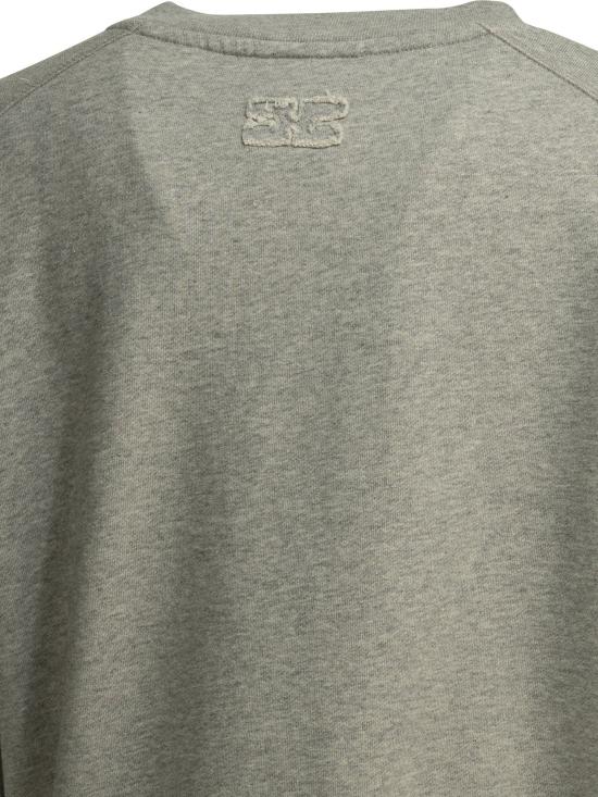 Heathered Grey Relaxed Fit Crewneck Sweatshirt