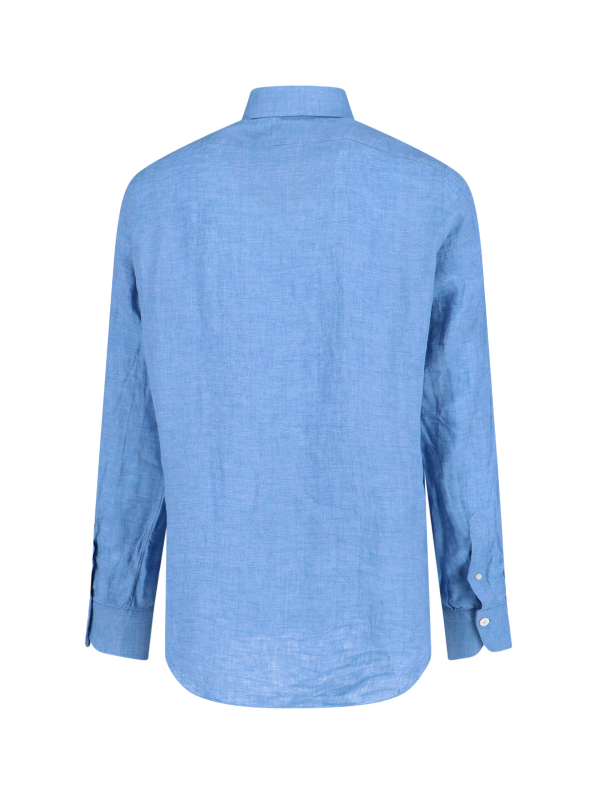 Light Blue Gaeta Linen Shirt