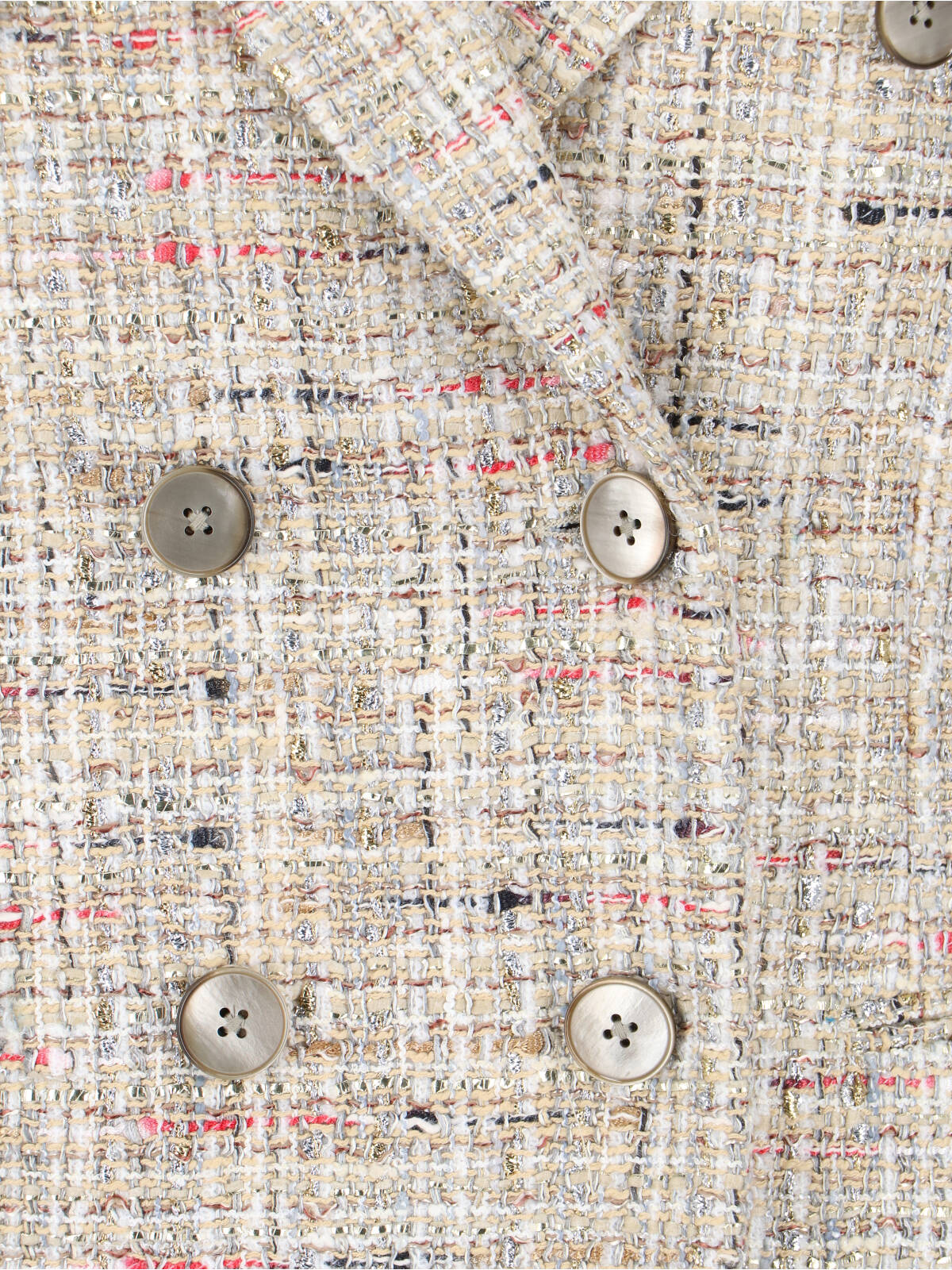 Double-Breasted Blazer – Beige
