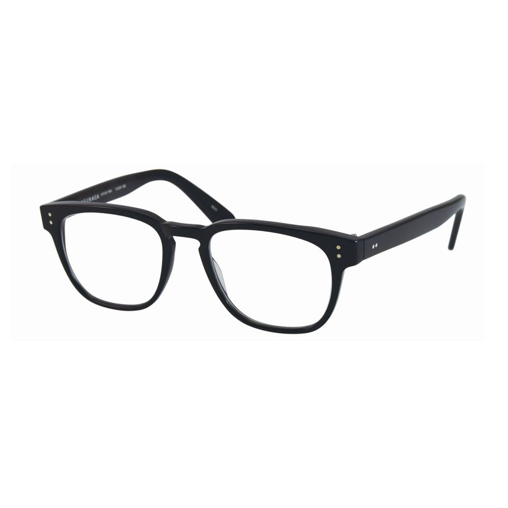 11Dm4Bl0A Rectangular Celluloid Sunglasses With Polished Finish