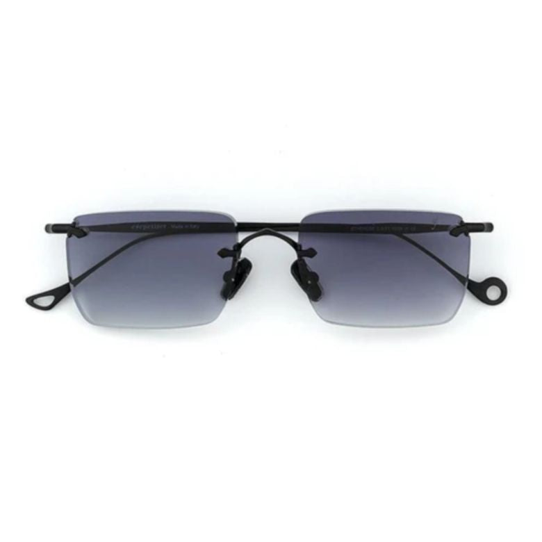 Etherege C.6-51 Rimless Black Sunglasses with Gradient Lenses