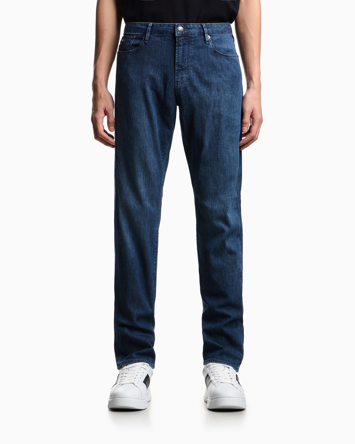 Low Waist 5 Pocket Denim Jeans
