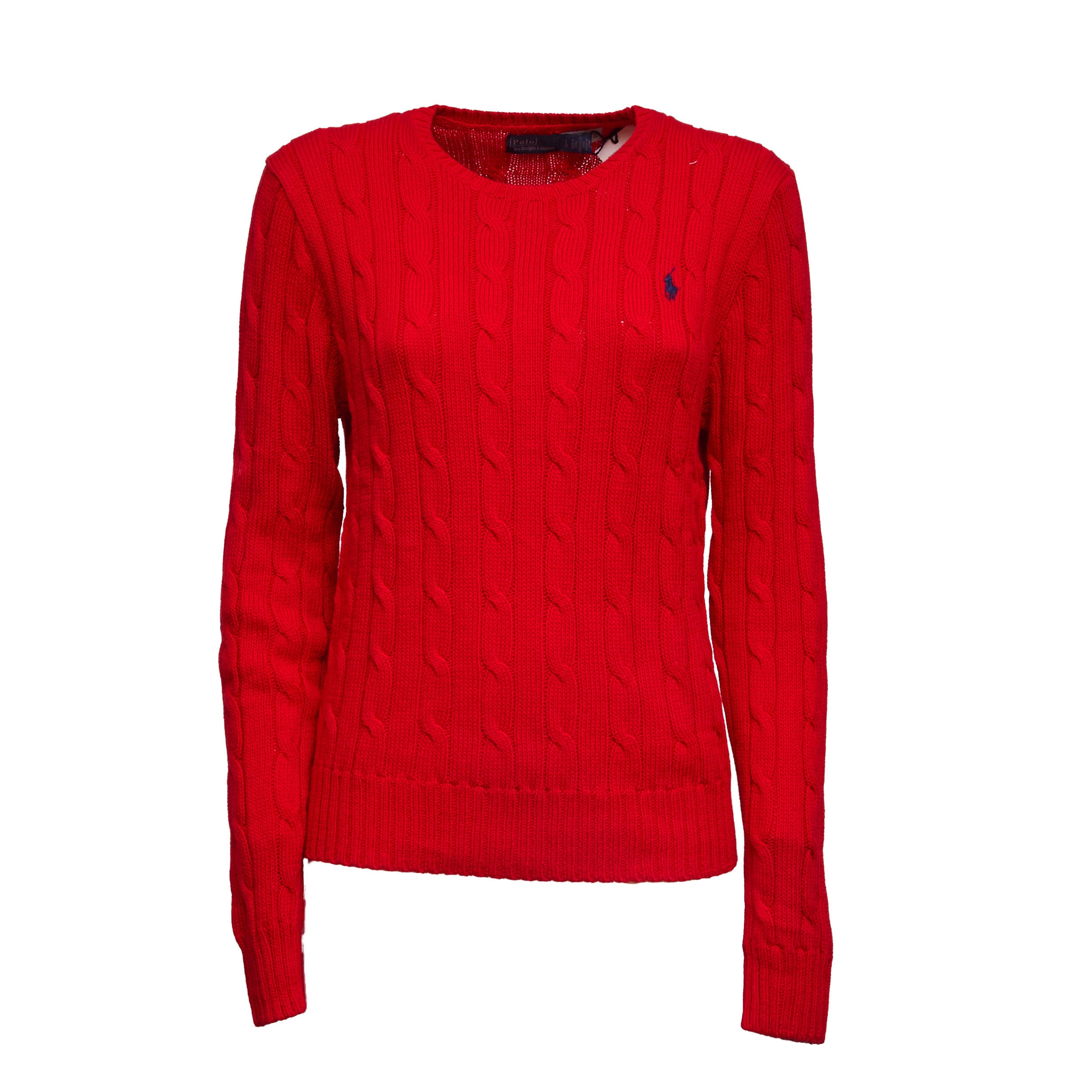 Pima Cotton Cable-Knit Sweater