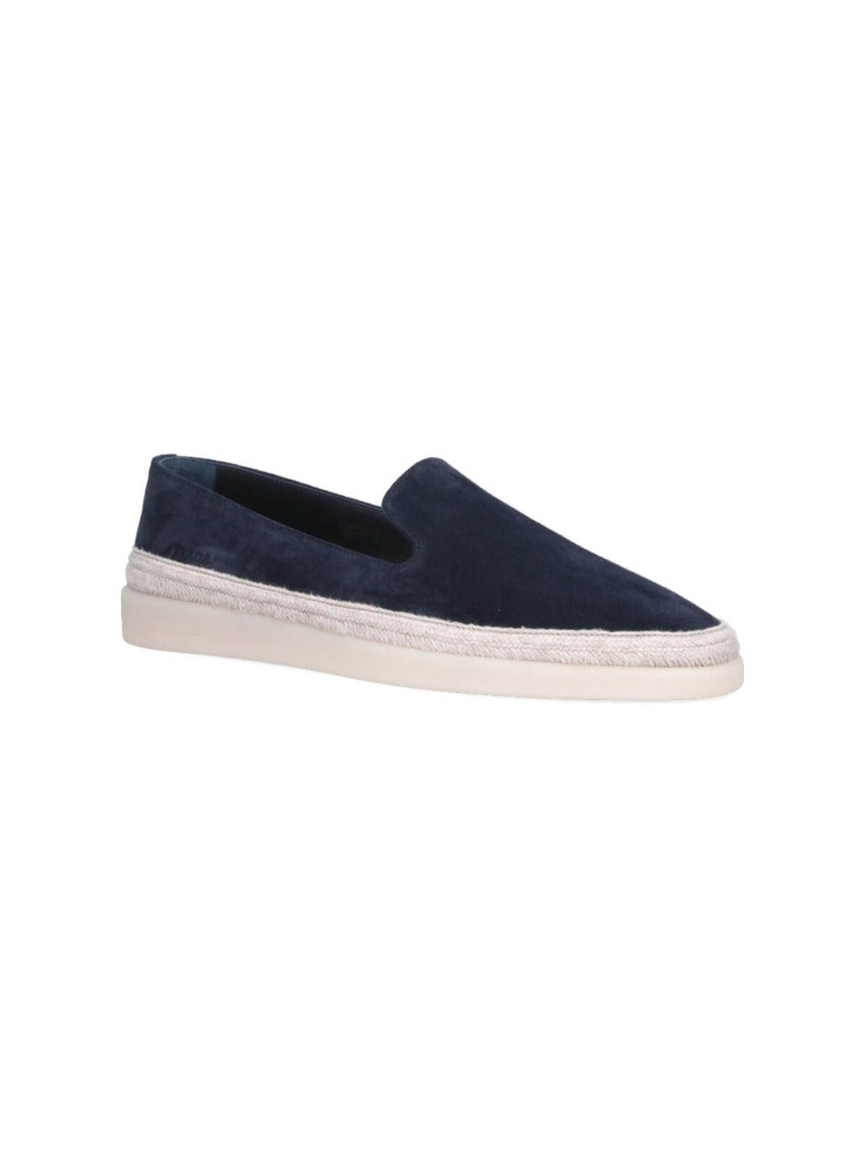 Suede Espadrilles – Navy